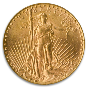 A Sample DOUBLE EAGLES Coin